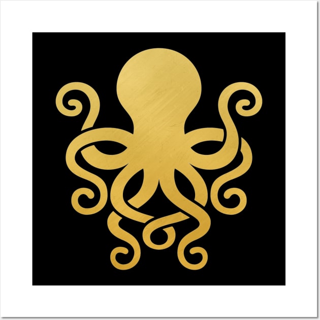 Cybernautica Kraken Logo Wall Art by Red Fathom